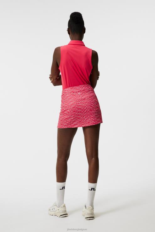 kleding DV4NR1649 vrouwen azalea brugwerveling J.Lindeberg Rok met amelieprint